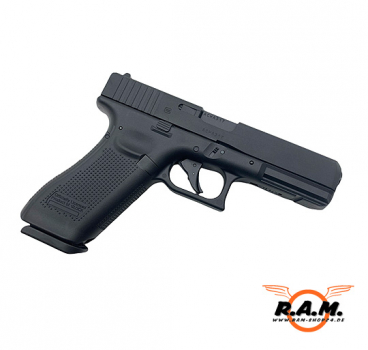 Airsoftpistole GLOCK 17 Gen5, 6mm BB, CO2, schwarz