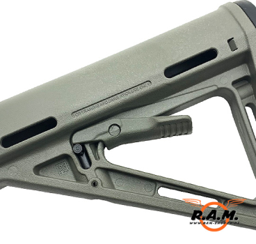 Magpul PTS MOE Carbine Stock Com Spec, grau