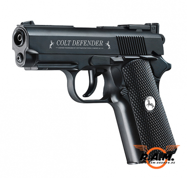 Colt Defender CO2 Luftpistole, 4,5mm (.177)BB, schwarz