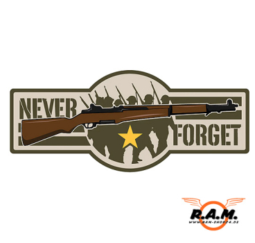 GOATGUNS - "Never Forget" Patch