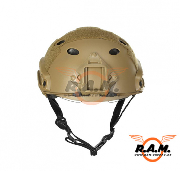 Emerson - FAST Helm PJ Goggle Version Eco, Tan