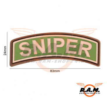 Sniper Tab Rubber Patch, Multicam