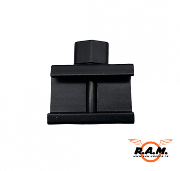 QDM 19x40 Low Profile 3-Slot Twist Lock Riser Mount