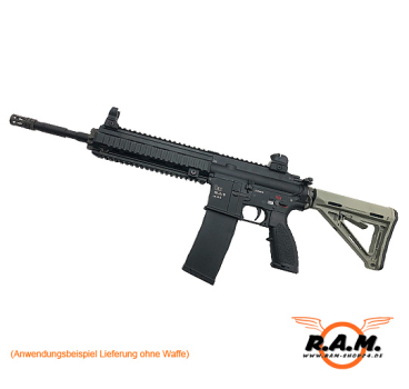 Magpul PTS MOE Carbine Stock Com Spec, grau