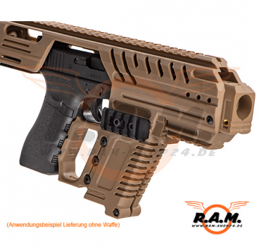 SLONG MPG Carbine Full Kit für Airsoft Glock GBB, tan