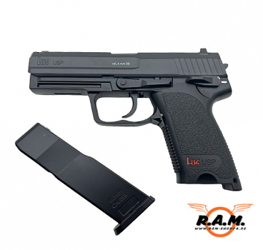 Heckler & Koch USP CO2 Non Blow Back Kal. 6mm, schwarz