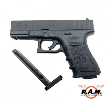 Airsoftpistole GLOCK 19, 6mm BB, CO2