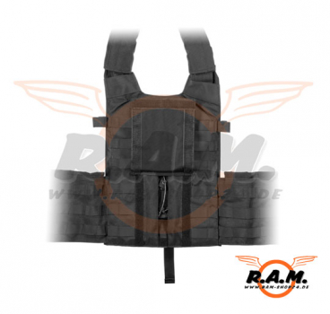 6094A-RS Plate Carrier, Schwarz