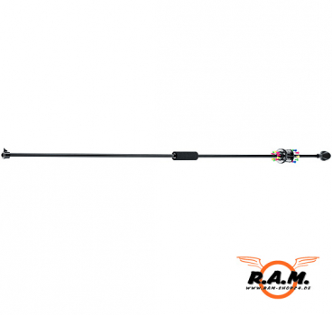 NXG zweiteiliges Blasrohr, 60 Zoll ( ca. 152 cm) mit Dart Halter und 10 Darts