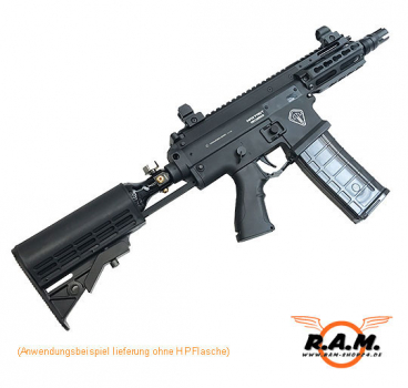 MAXTACT TGR2 CQB MK2 Keymod cal. 0.68 Paintball Markierer (Cerakote Black), inkl Red Bolt