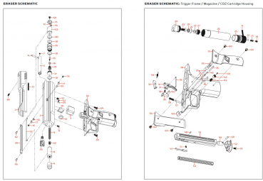 Kingman Eraser / Chaser Ersatzteil Nr. KTP0020 Cartridge Adapter