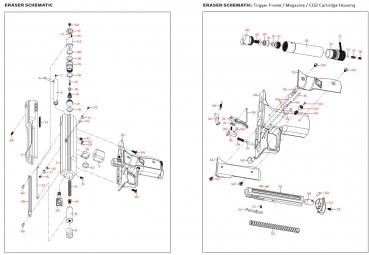 Kingman Eraser / Chaser Ersatzteil Nr. KTP0065 Rear Striker