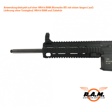 TM4 HK416 & RIS QTS Barrel Block GEN II mehr Power / Präzision **EXPORT**