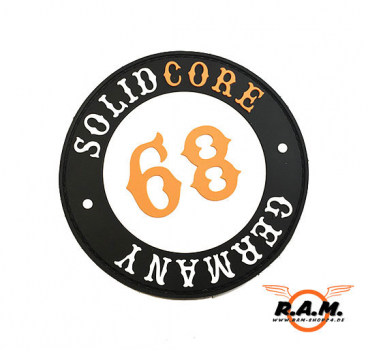 SOLIDCORE GERMANY "68er" 3D Rubber Supporter Patch