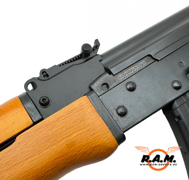 Kalashnikov AK47 Echtholzschaft cal. 4,5mm - Druckluft CO2