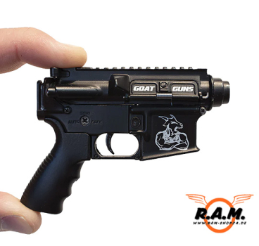 GOATGUNS - Miniatur AR Grip, schwarz