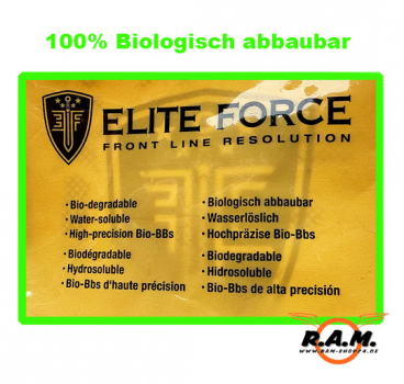 Elite Force Premium Bio BBs, 6mm, 0,23g, weiß, 4000 Stk
