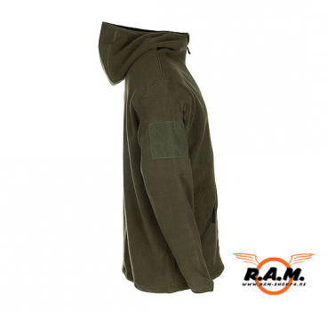 Tactical Fleece Jacke oliv