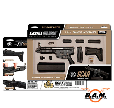 GOATGUNS Modell FN SCAR-L schwarz (Set)