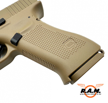 CO2 Non Blowback Luftpistole Glock 19X 4.5mm (.177) BB Tan