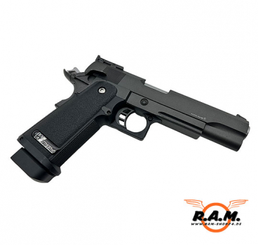 WE Hi-Capa 5.1 GBB Airsoft Pistole (Einzelstück Defekt mit Magazin)