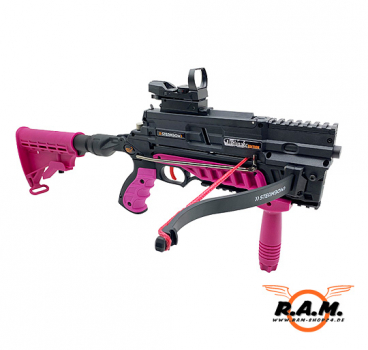 Steambow AR6 Stinger II Tactical ULTIMATE EDITION "Pink Lady" Komplettset