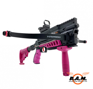 Steambow AR6 Stinger II Tactical ULTIMATE EDITION "Pink Lady" Komplettset