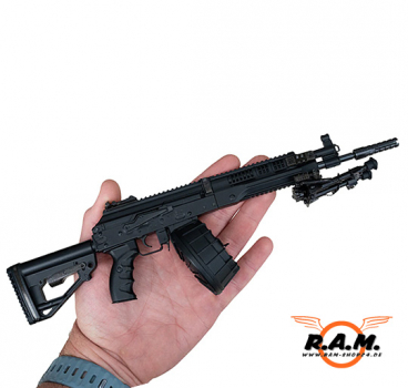 GOATGUNS - Miniatur RPK Maschinengewehr mit Drum Mag