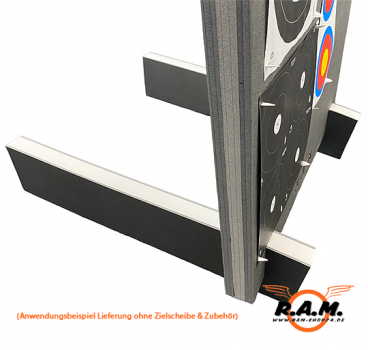 2 x Target Stand 100 x 2 x 7cm + 7cm Auschnitt