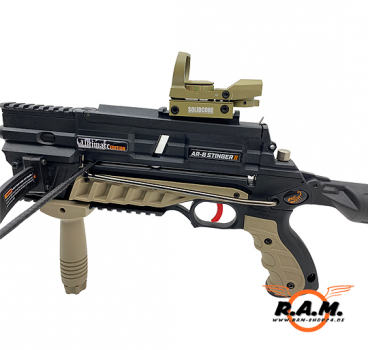 Steambow AR6 Stinger II Tactical ULTIMATE EDITION Bicolor Tan Komplettset