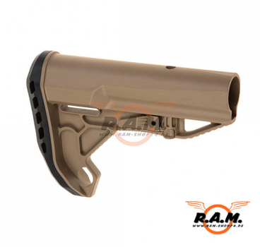 G&G Hinterschaft für Stocktube GOS-V4, passend für M4 Modelle, Tan