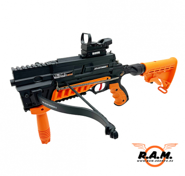 Steambow AR6 Stinger II Tactical ULTIMATE EDITION Bicolor Orange Komplettset