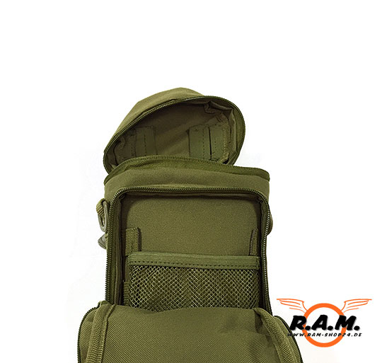 BIG HP / CO2 MOLLE Flaschentasche Deluxe oliv SOLIDCORE - ram