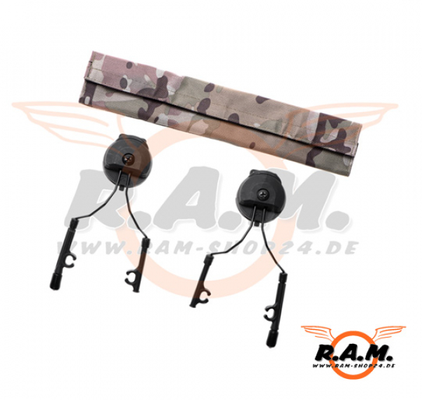 Tactical Helmet Rail Adapter Set for Comtac I&II