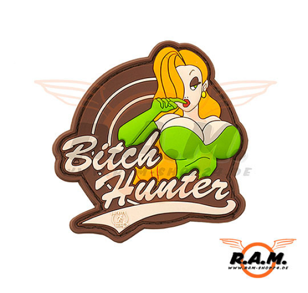 Bitch Hunter Rubber Patch Multicam JTG