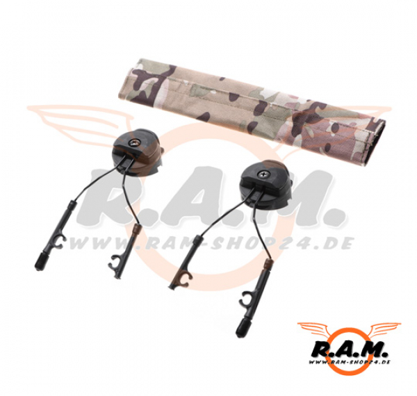 Tactical Helmet Rail Adapter Set for Comtac I&II