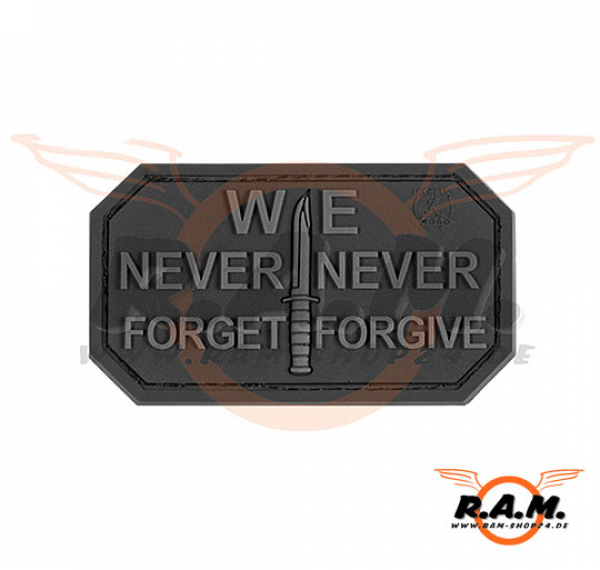 Rubber Patch "Never Forget" Blackops (JTG)