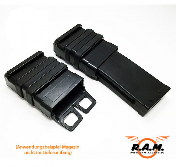 FAST MAG GEN. 3 schwarz, 2er Pack, passend für TM4, T15, M4 & Clone SOLIDCORE