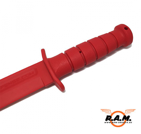 IMI Trainingsmesser aus Hartgummi rot - ideal für Milsim / RAM **NEU**