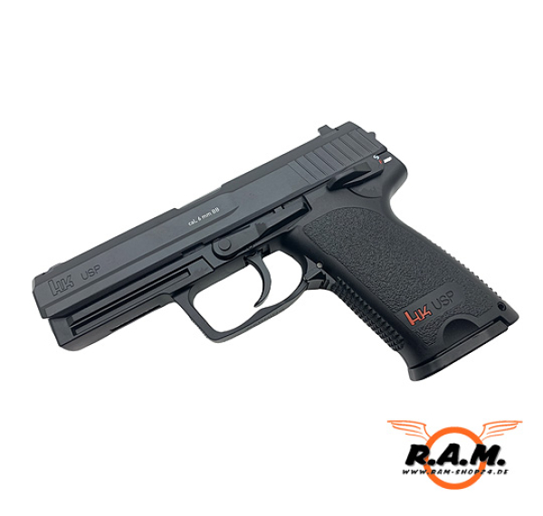 Heckler & Koch USP CO2 Non Blow Back Kal. 6mm, schwarz