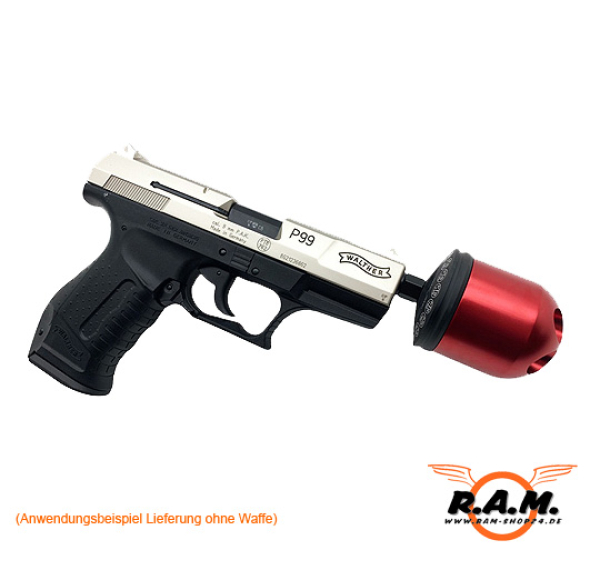 Umarex Pyro Launcher für Gas-Signal Waffen inkl. Adapter C,I,K,L und M