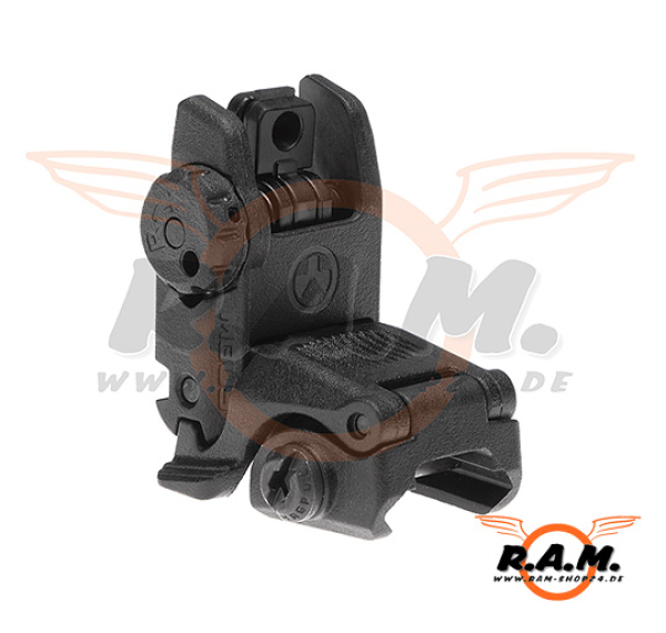 MAGPUL MBUS 2 Rear Back-Up Sight, schwarz