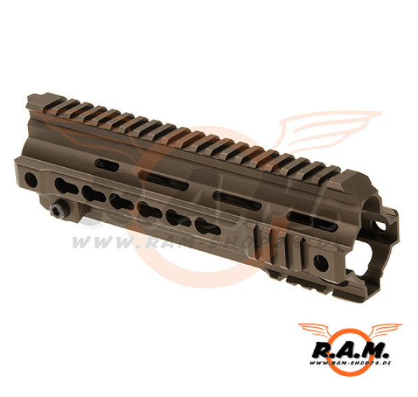 HK416 Keymod RIS System 9", Dark Earth