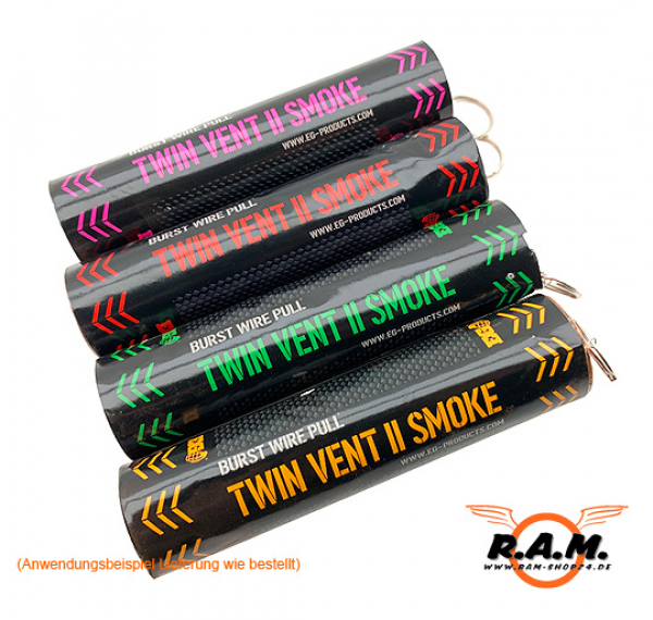 Enola Gaye Rauchgranate, Twin Vent II Burst Wire Pull™, Grün