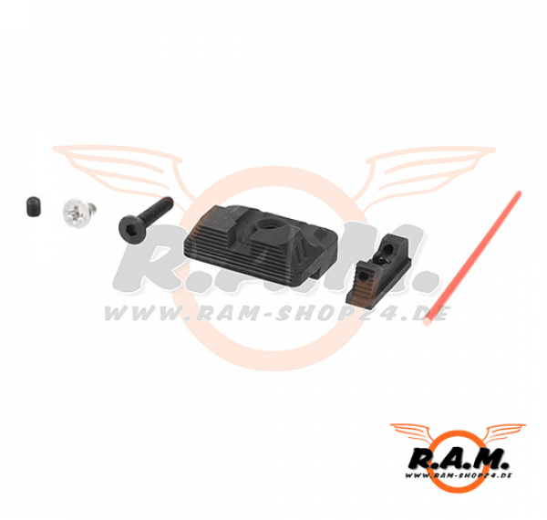 PTS ZEV Combat Front & Rear Sight für Glock