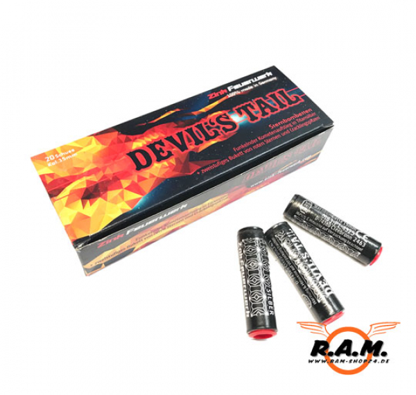 ZINK Devil Tails Sternbomben 15 mm, 20 Schuss, für Schreckschusswaffen