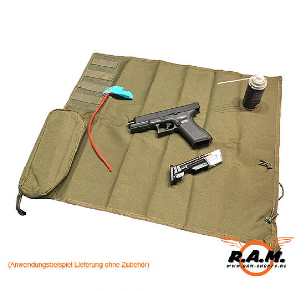 SOLIDCORE Tactical Cleaning Pad in oliv