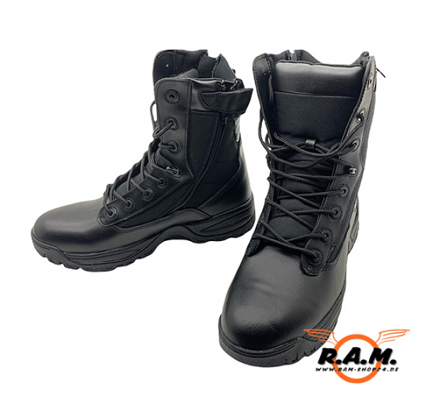 TACTICAL BOOTS DELUXE SOLIDCORE SCHWARZ 2-Zip