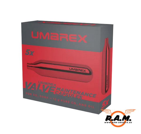 Umarex CO² Wartungskapseln, 5er Pack