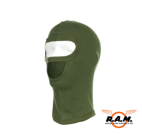 HARDCORE STURMHAUBE BALACLAVA von SOLIDCORE OD / Oliv